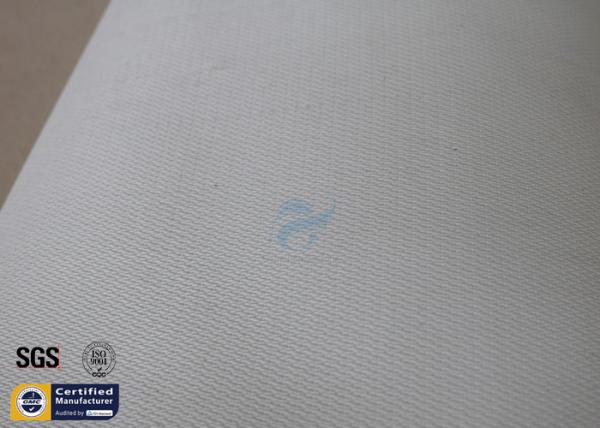 Bens brancos de pano 550℃ da emergência 480GSM 0.43MM da cobertura do fogo da fibra de vidro