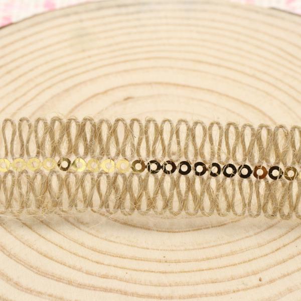 Одежда Декорация Юта веревка лента Подарок Упаковка проволочная лопаточная лента