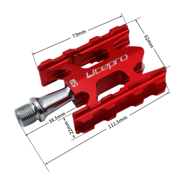 Bearing DU Ultra-Light Bearing MTB Road Folding Bicycle CNC Foot Pedal 2021 Product