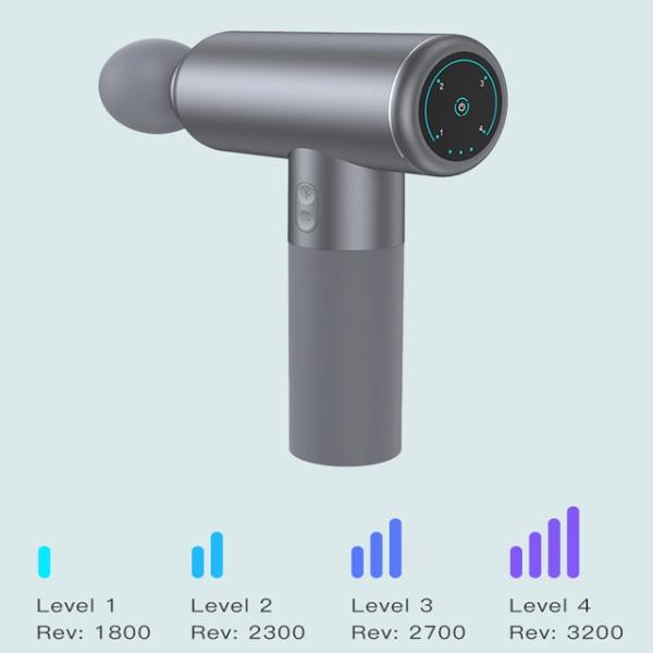 202*207*64mm Handheld Massager for Professional Vibration Therapy and Relaxation