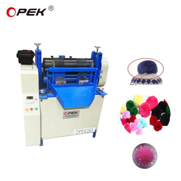 High Capacity Lace Wool Ball Pompom Making Machine 5000-11000 Pieces per Hour Output