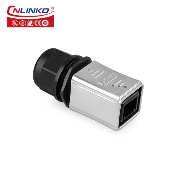 CNLINKO Waterproof IP68 Ethernet Wire RJ45 Connector for Wifi Adapter