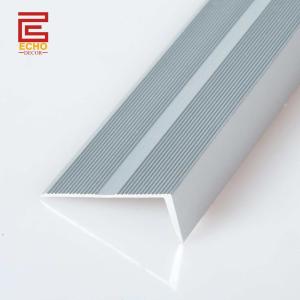 Metal Stair Capping Stair Nosing Trim Molding Vinyl Plank Edge Trim CE ISO