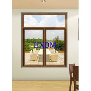 Закаленный ясный стеклянный алюминий сползая Виндовс 6063 - алюминиевый профиль Т5 для таунхаусов