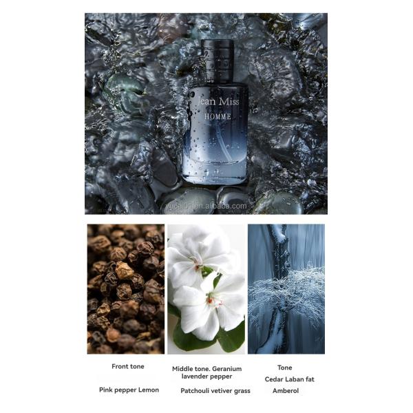 Fresh Florals Private Label Men's Luxury Collection Perfume Set Highly Customized Gift
