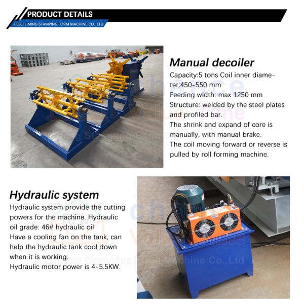 Full Automatic Three Layer Metal Roofing Sheet Making Roll Forming Machine