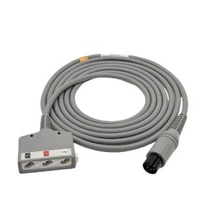 IVY Biomedical Systems ECG トランクケーブル 3 リード AHA ECG ケーブル 3m/10ft 590317