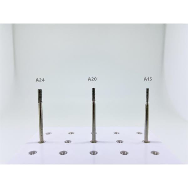 Камни зубоврачебного металла лаборатории меля покрыли диамант хвостовика HP 2.35mm покрыли Burs