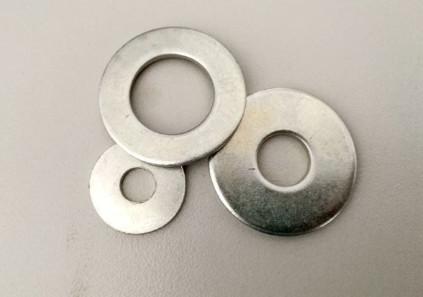 High Load Capacity Metal Flat Washers DIN 125 USS SAE Blue White Galvanizing