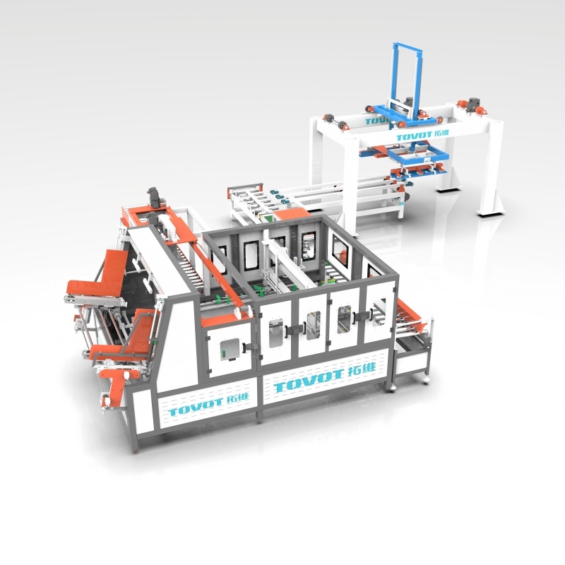 High Speed Packaging Machine 500-1000mm for Flooring and Panels