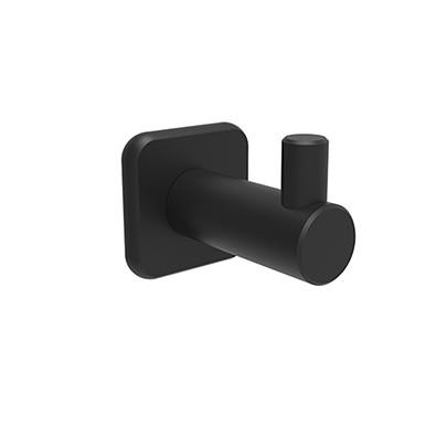 black colour SUS304 double towel bar bathroom accessories towel rod