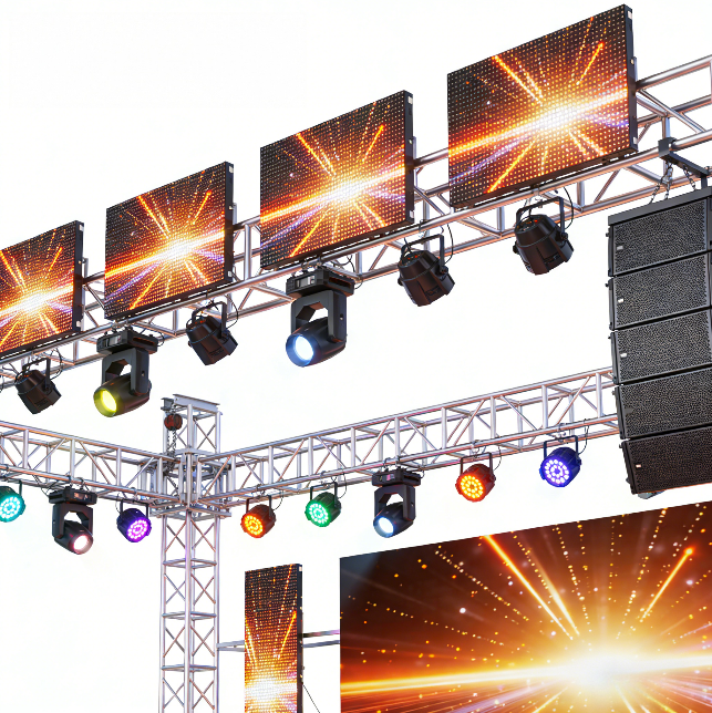 Used Hongcai Q4 Big Bee Eye Moving Head Wash Light | 40W OSRAM LED | High Power Stage Lighting