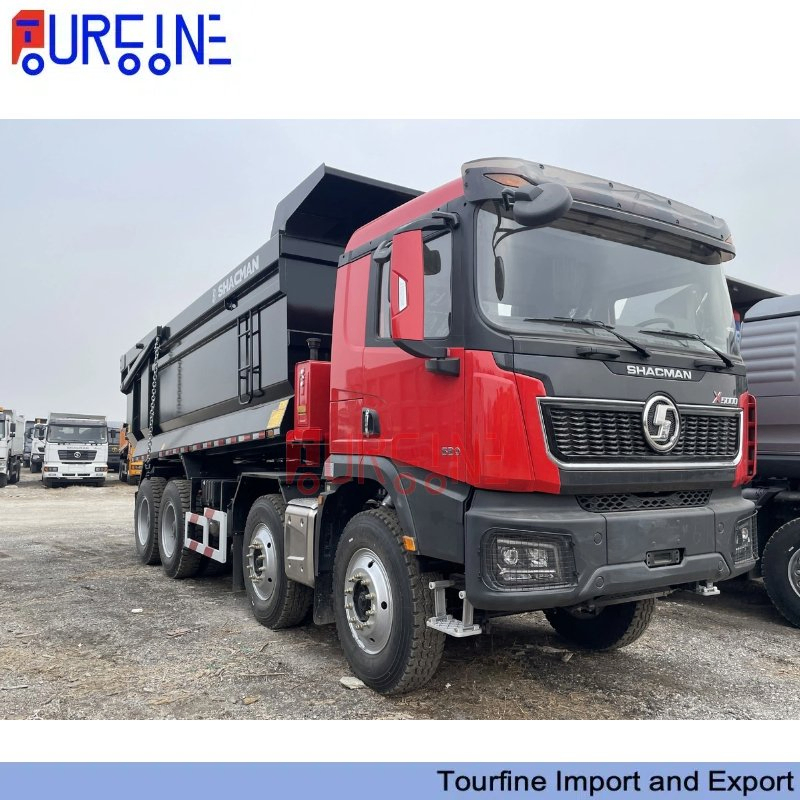 Shacman X5000 RHD LHD 8×4 U SHAPE 420HP Dump Truck Heavy Duty Construction And