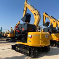 0.33 M³‌ Capacity Used CAT Hydraulic Crawler Excavators 7 Ton Second Hand Diggers
