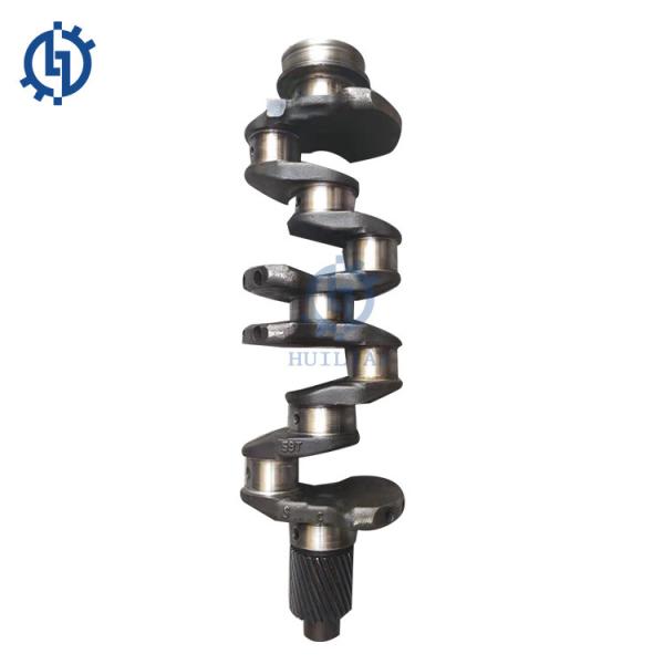 Excavator Diesel Engine Parts Forged Steel 4M40 Engine Crankshaft