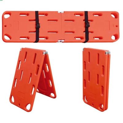 2 Folded Collapsible Spine Board Orange Ems Spine Board For Outdoor Survival