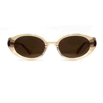 Acetate Frame Sunglasses Fashionable Oval Eye Shape and Classic Frame Style-model AS075,Sunglasses Manufactory OEM/ODM