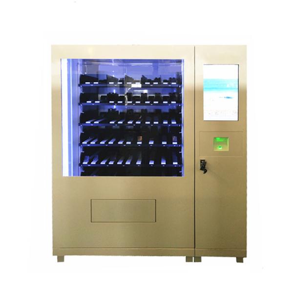 Electronics Self Service Mini Mart Vending Machine Food Beverage Vending Kiosk with 22 inch Touch Screen for Public