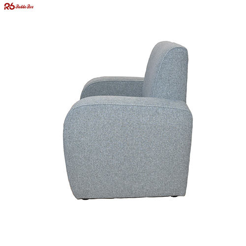 Simple Style Fabric Linen Single Seat Ergonomic Sofa Leisure or Meeting Use