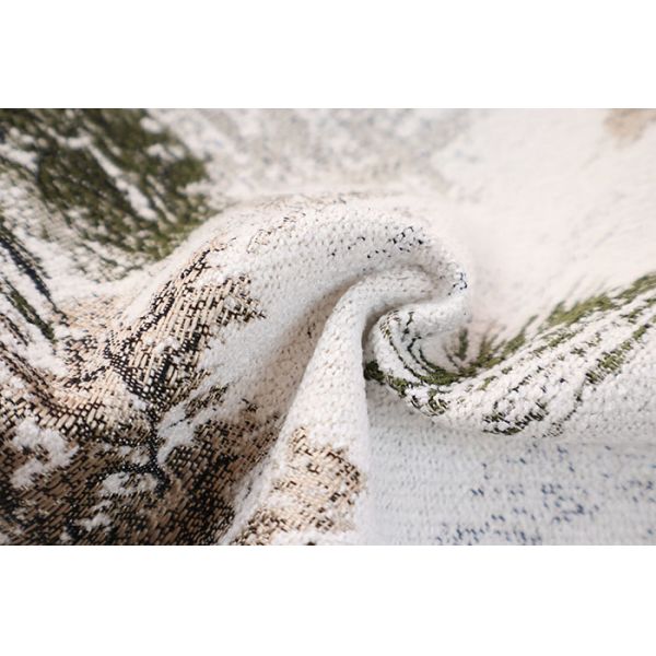 European Noble Classic Castle Jacquard Fabric For Home Textile