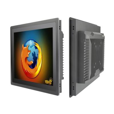 19 pouces monture murale industrielle tout en un PC avec système Win 10 et panneau tactile
