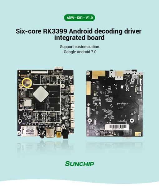 LVDSインターフェイス人間の特徴をもつ埋め込まれた板Rockchip RK3399の産業埋め込まれたマザーボード