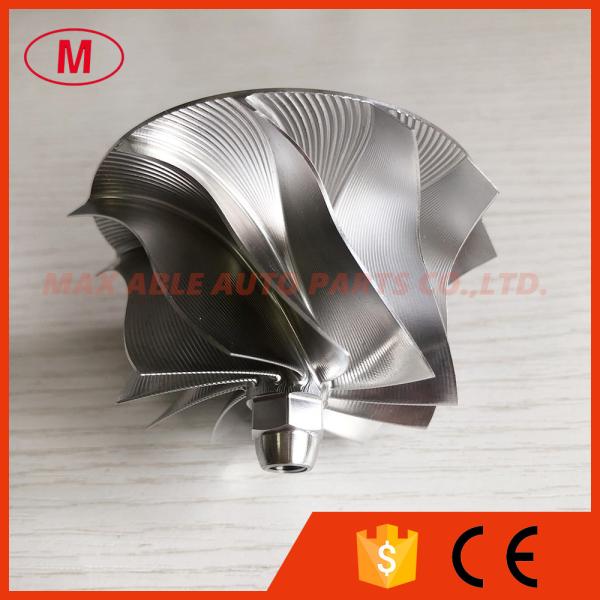 TD05H 52.56/68.01mm 11+0 blades high performance point milling Bullet Head milling/aluminum 2618/billet compressor wheel