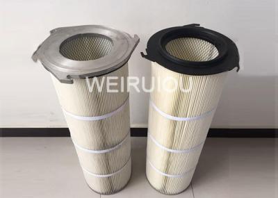 3 filtros em caixa de extrator de poeira do filtro 0.5um do coletor de poeira da flange da orelha