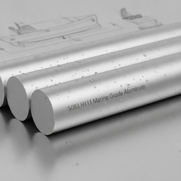 5083 H111 Marine Grade Saltwater Corrosion Resistant Round Aluminum Bar Stock for Shipbuilding