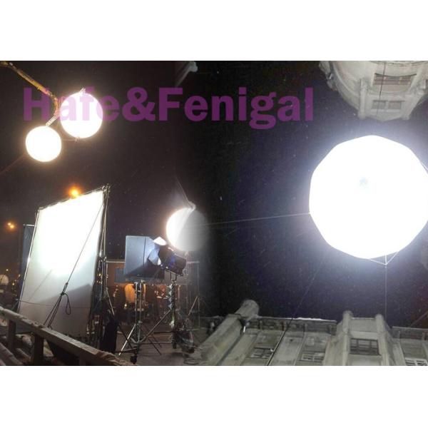Фильм куба 1200w гелия освещая цвет DMX512 двойника Dimmable кабеля воздушного шара