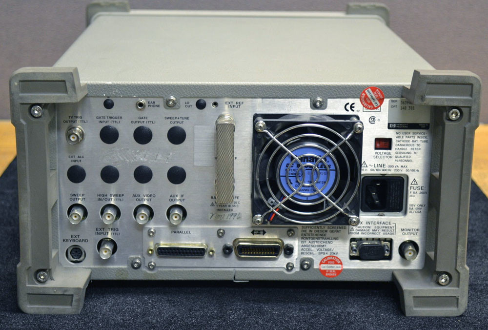Прочный Rackmount анализатор шума портативное Keysight Agilent 8596E RF