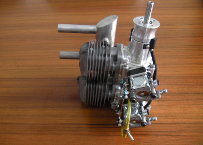 DLA 64i2 64cc Twin Cylinder in Line CNC Gasoline Engine for RC Airplane UAV Engine