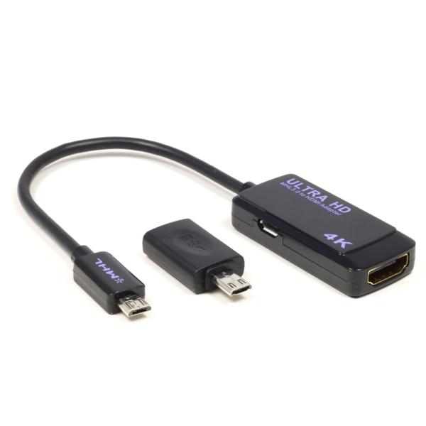 MHL3.0 to HDMI 2Kx4K ULTRA HDTV Adapter Cable For Samsung Galaxy Note 4/Edge S5/4/3