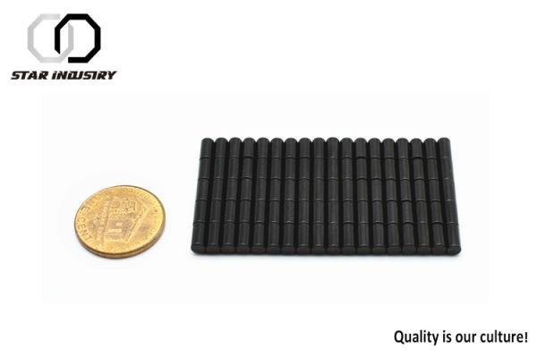 Ímãs pretos do neodímio na categoria N52, ímãs N52 revestidos cola Epoxy para o suporte da porta
