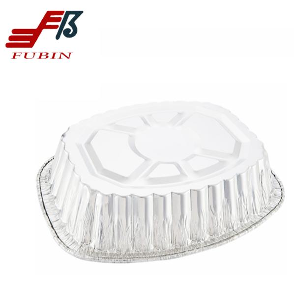 6500ml Oval Foil Trays Grill Catering Aluminum Foil Pans