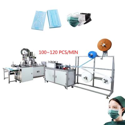 máquina AC220V de 150pcs/Min Earloop Disposable Mask Making