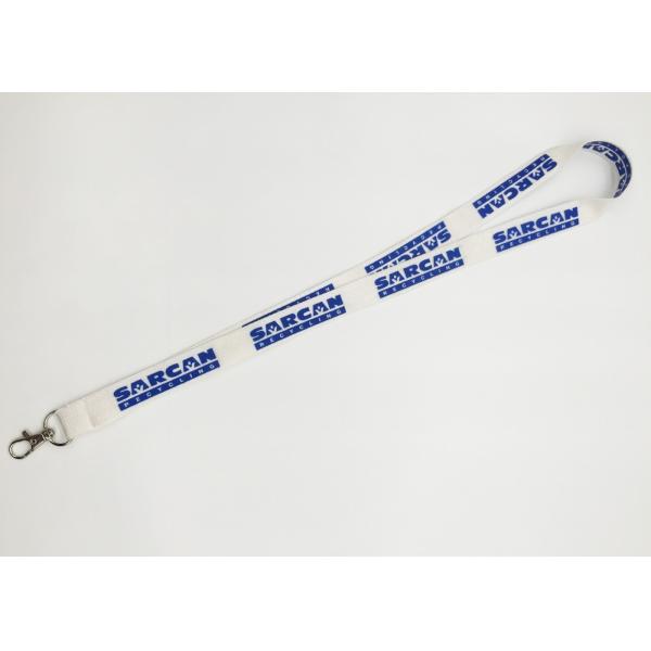 Fantastic Woven Silk Screen Lanyards With Breakaway Safety Feature 
