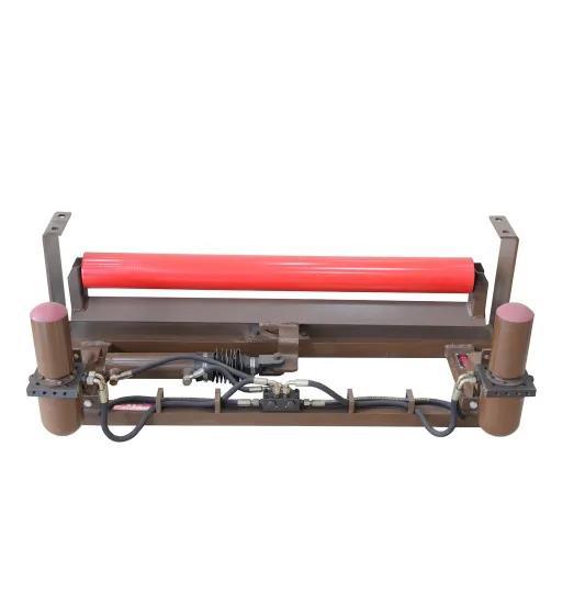 Hydraulic Self Aligning Idler Roller with Automatic Belt Realignment and High Correction Efficiency for Conveyor Belt Systems