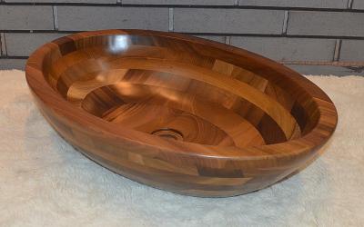 wooden basin, wooden basins