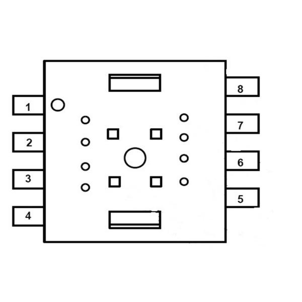 USB 3.2V Optical Wireless Mouse Chip With 3204 3205 IC Integrated Circuits