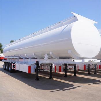 Mechanical Suspension Fuel Tanker Semi Trailer 30000kg Max Payload