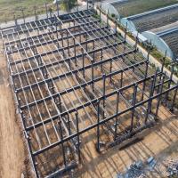 Q355Bの鉄骨フレームの構造の建物の製作の重い産業鋼鉄建物