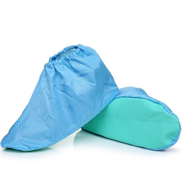 Disposable Shoe Cover Anti-static Non Woven Strip Shoe Cover for Electronic Factory