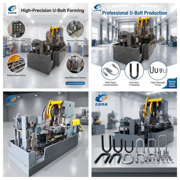Roller Type Thread Rolling Machine-High Precision Automatic Motor-Driven Bolt Screw Processing Equipment Heling Machinery