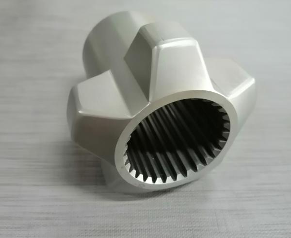Certified TEX120 Wear Resistance Twin Screw Extruder Components Star Screw Elements