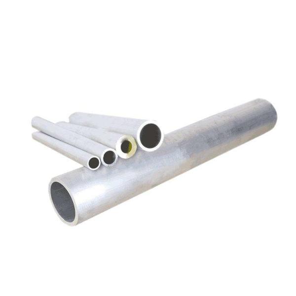 Round Tube Aluminum Extrusion Silver 6063-T5 Aluminum Airfoil Extrusion
