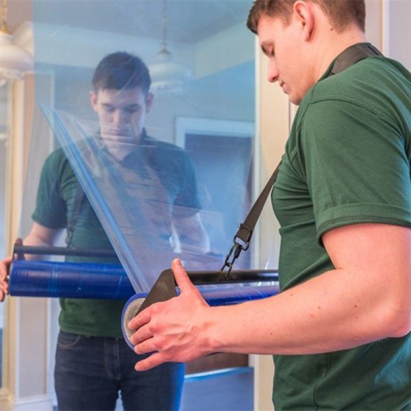 1240mm Width Window Glass Protection Film with No Residue Removal and UV Stabilized for Enhanced Safety