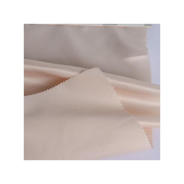 silk touch RECYCLED POLYESTER  producer Factory Wholesale Recycled Matt Satin 50D*50D Recycle Fabric