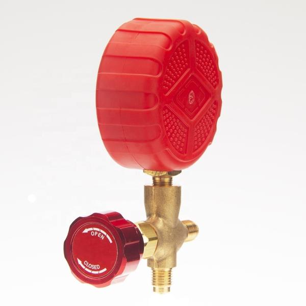 70mm 55 Bar Manifold Pressure Gauge Brass Connection Stainless Steel Pressure Gauge