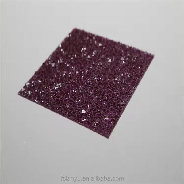 Anti UV Embossed Board Roofing Policarbonato Sheet Transparent Solid Polycarbonate Plate